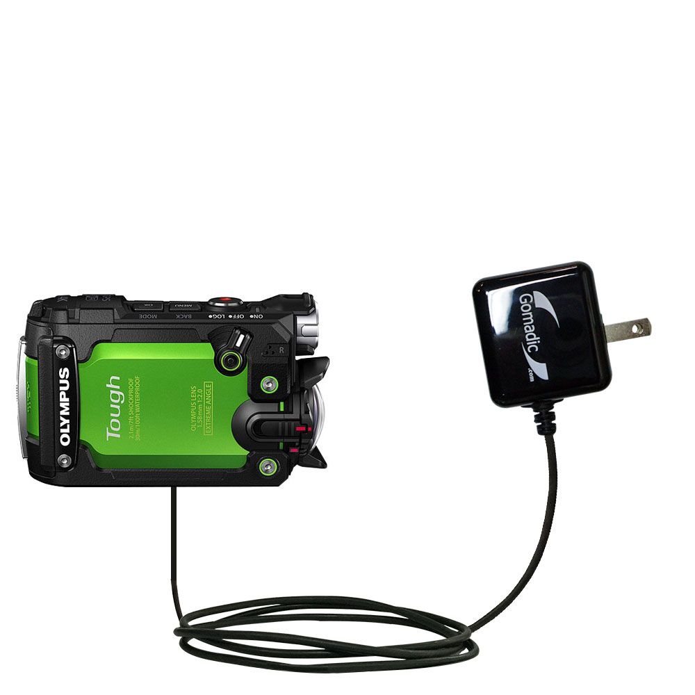 Wall Charger compatible with the Olympus Tough TG-Tracker
