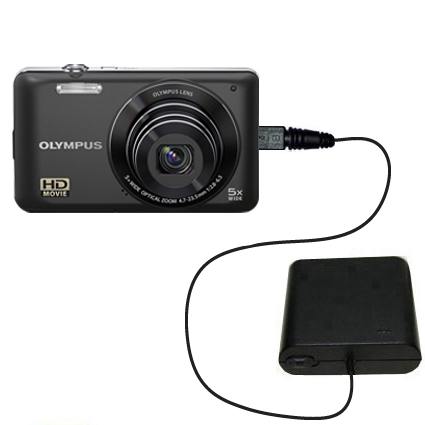 AA Battery Pack Charger compatible with the Olympus VG-120