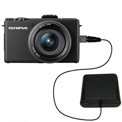 AA Battery Pack Charger compatible with the Olympus XZ-1