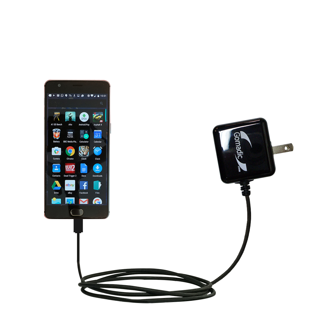 Wall Charger compatible with the OnePlus OnePlus Three / 3
