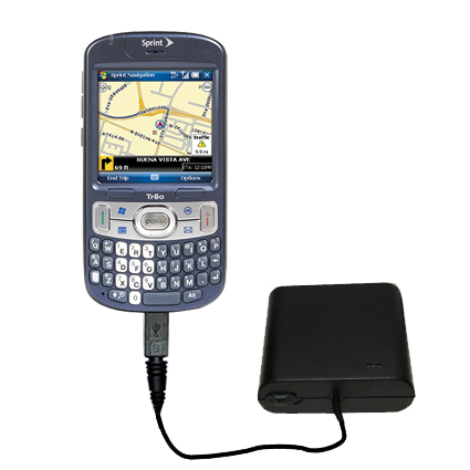 AA Battery Pack Charger compatible with the Palm Treo 800w