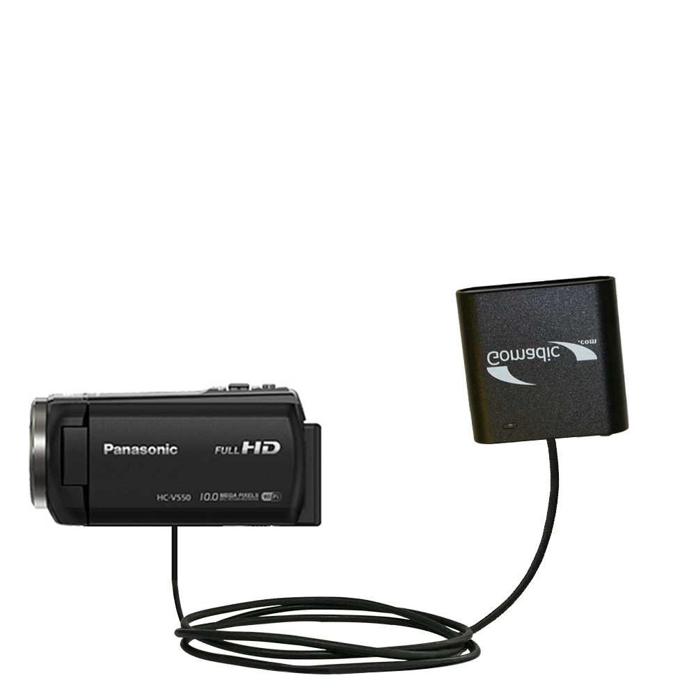 AA Battery Pack Charger compatible with the Panasonic HC-V550 / V550