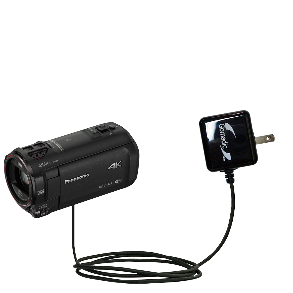 Wall Charger compatible with the Panasonic HC-VX870 / HC-VX878