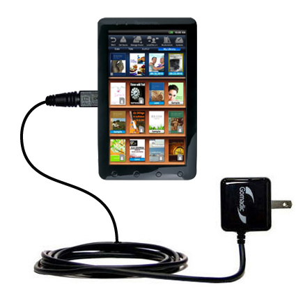 Wall Charger compatible with the Pandigital 9 inch Novel Color Tablet R90L200