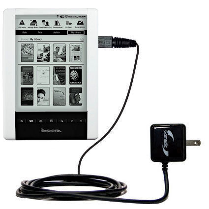 Wall Charger compatible with the Pandigital Novel eReader