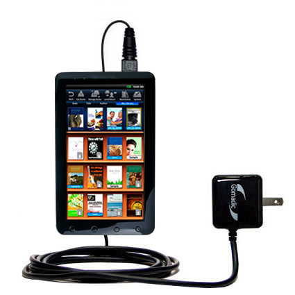 Wall Charger compatible with the Pandigital Novel R90L200 - Black Version