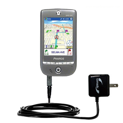 Wall Charger compatible with the Pharos GPS 525P