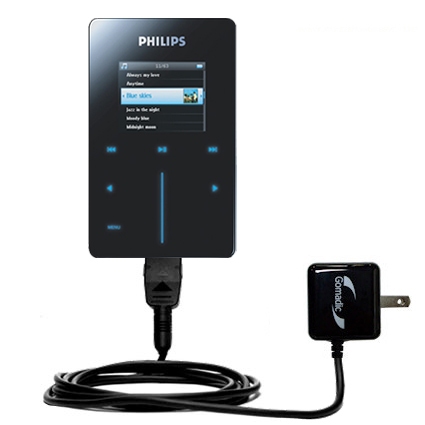 Wall Charger compatible with the Philips GoGear HDD6320