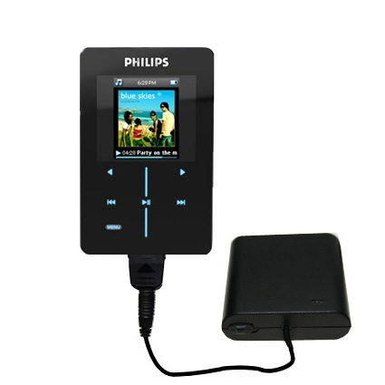 AA Battery Pack Charger compatible with the Philips GoGear HDD1630/17
