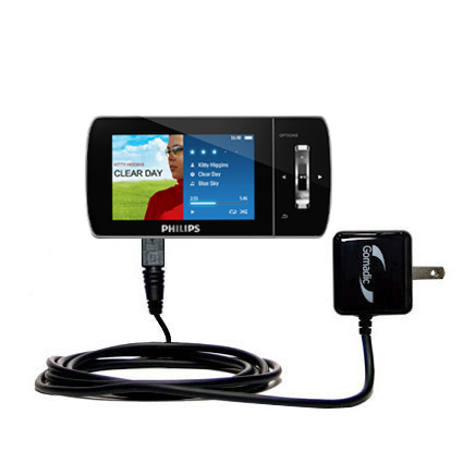 Wall Charger compatible with the Philips GoGear Muse