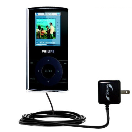 Wall Charger compatible with the Philips GoGear SA5125/37