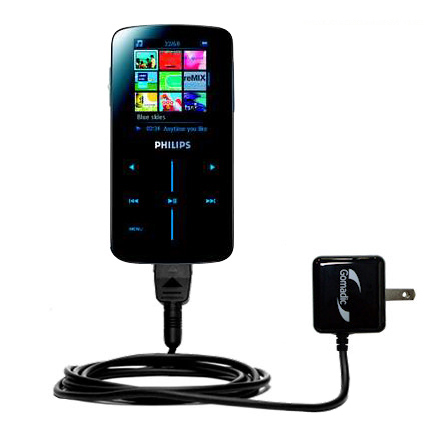 Wall Charger compatible with the Philips GoGear SA9324/00