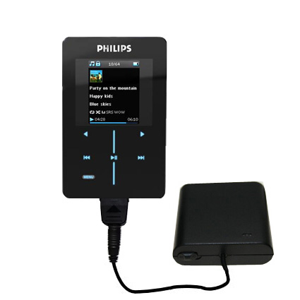 AA Battery Pack Charger compatible with the Philips GoGear SA9200/17 Super Slim