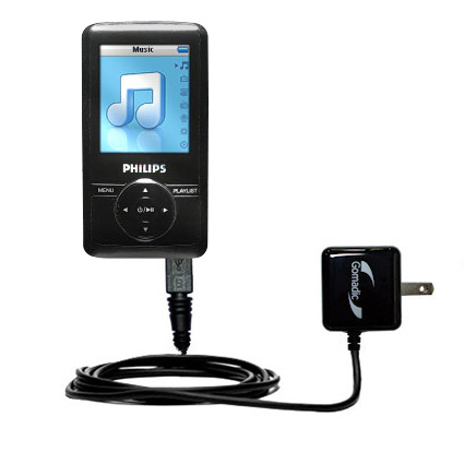 Wall Charger compatible with the Philips GoGear SA3115/37