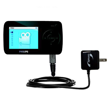Wall Charger compatible with the Philips GoGear SA6025/37