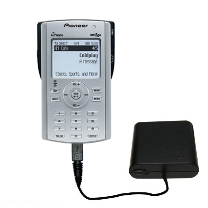 AA Battery Pack Charger compatible with the Pioneer Airwave XM2Go