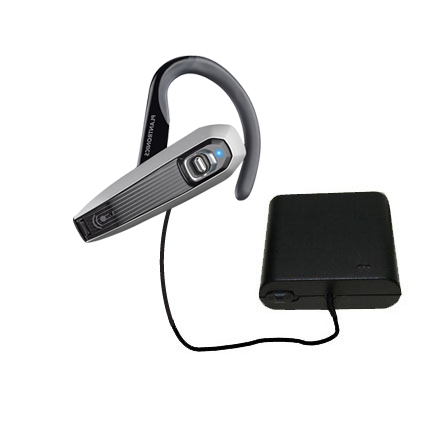 AA Battery Pack Charger compatible with the Plantronics Explorer 350