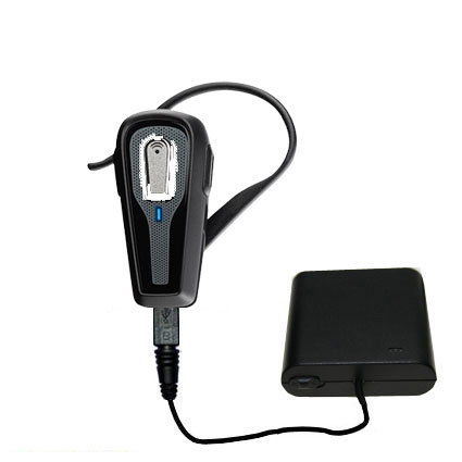 AA Battery Pack Charger compatible with the Plantronics Explorer 390