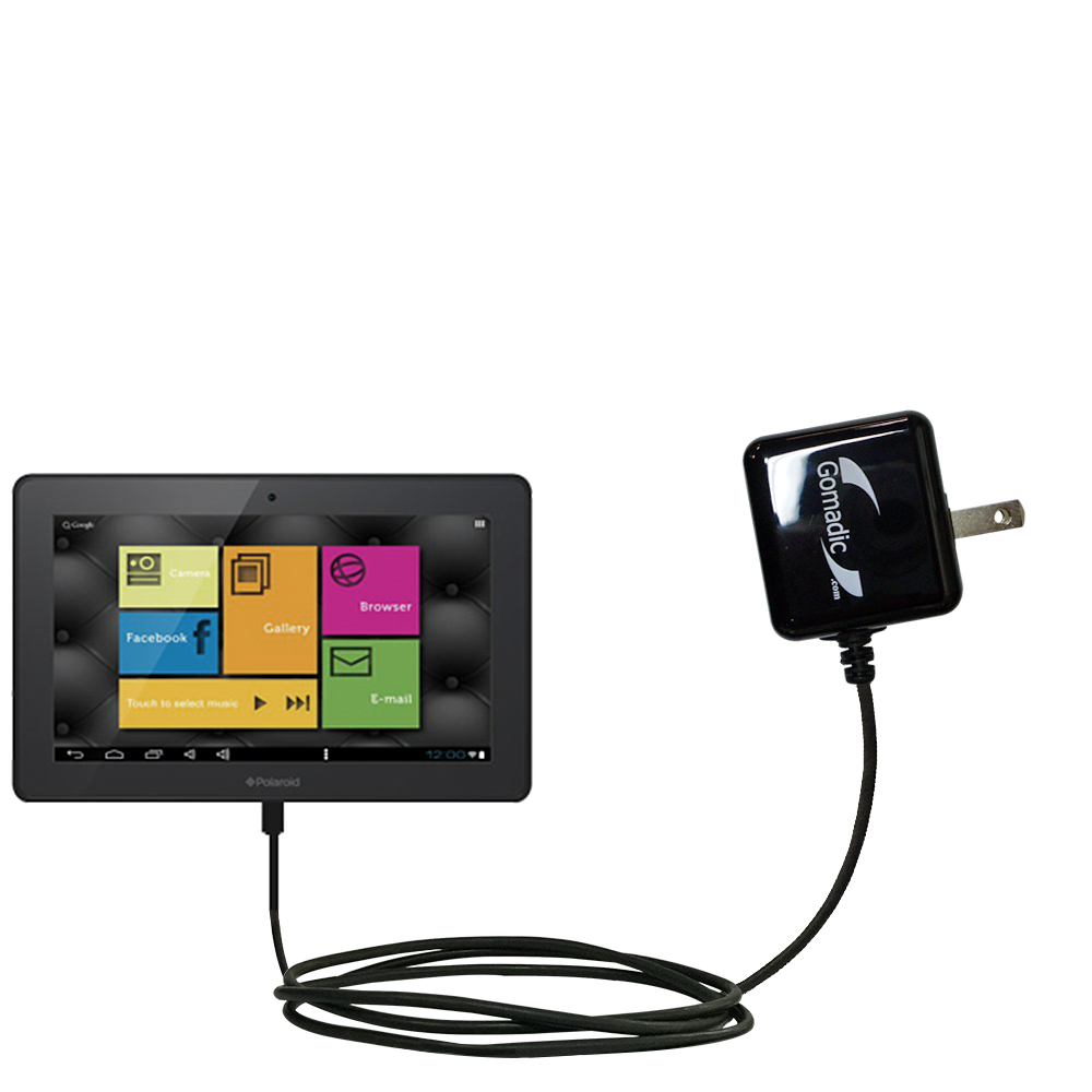 Wall Charger compatible with the Polaroid 10 Tablet PMID1000