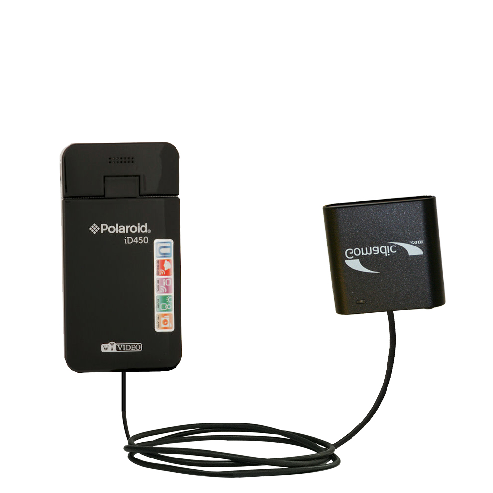 AA Battery Pack Charger compatible with the Polaroid ID450