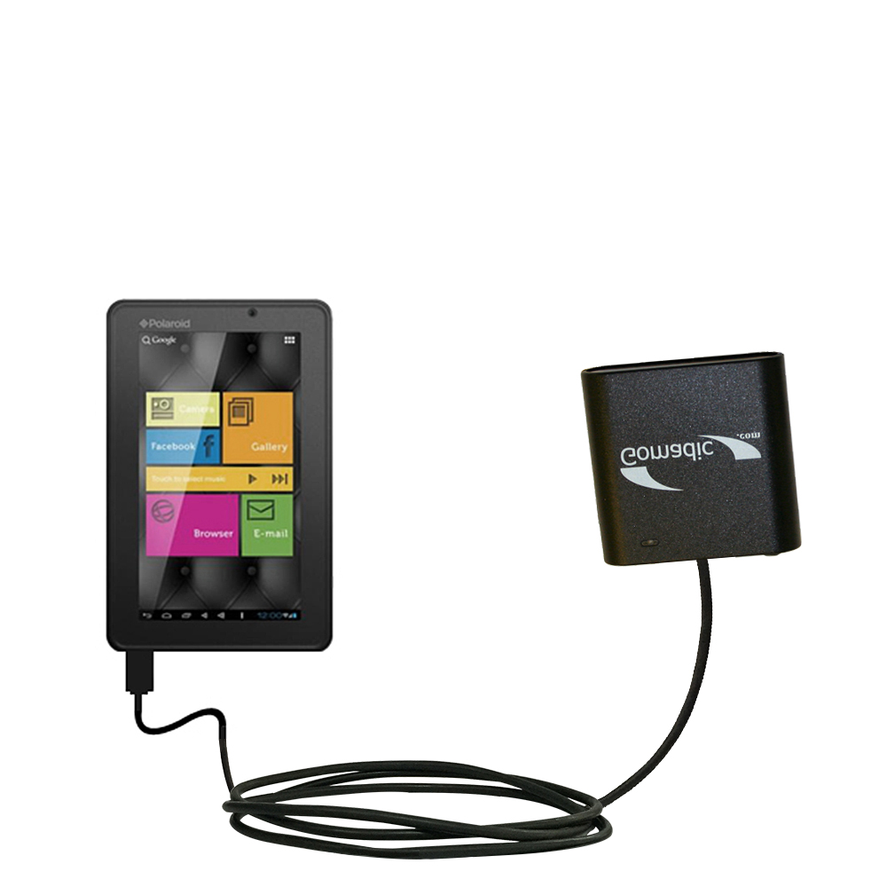 AA Battery Pack Charger compatible with the Polaroid PMID705