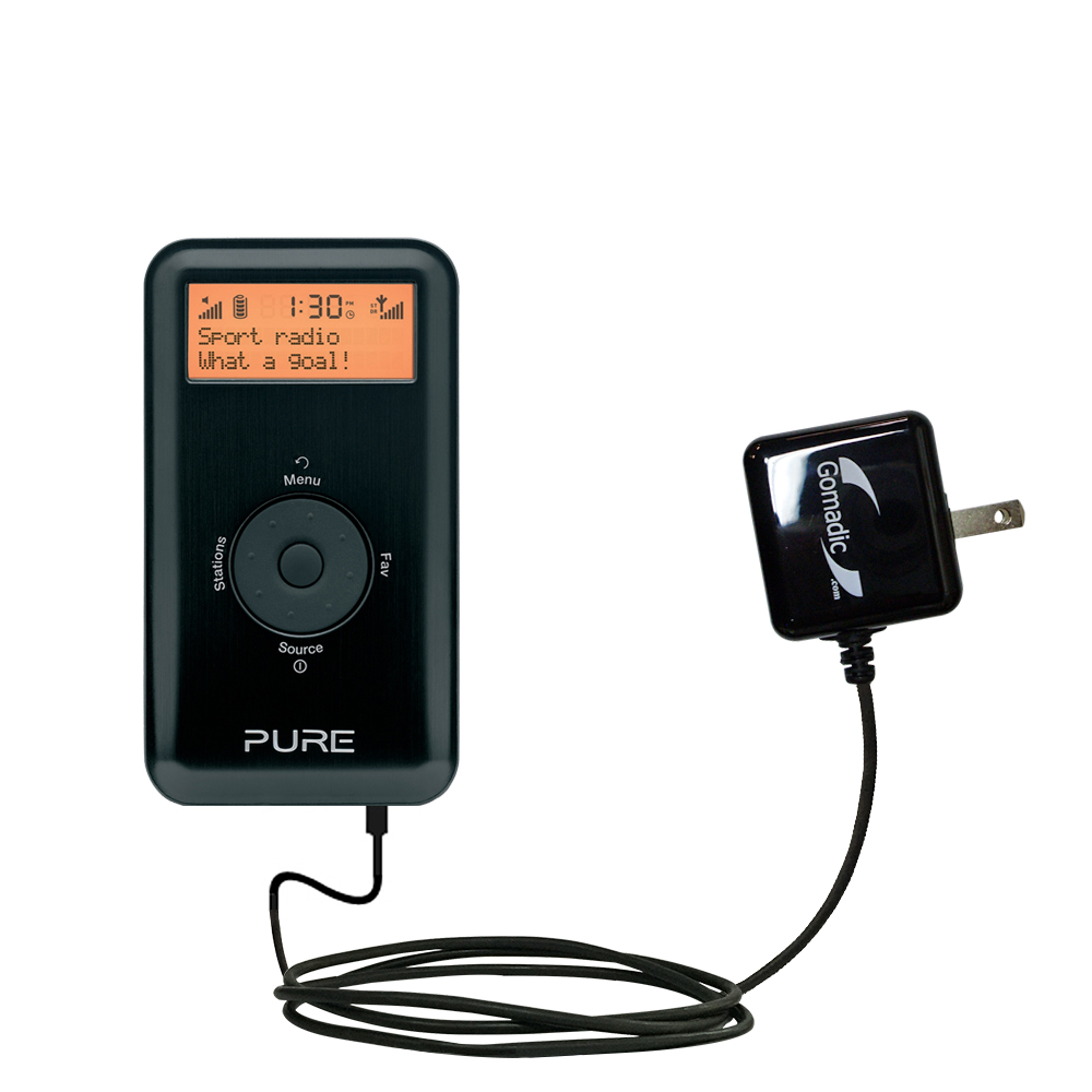 Wall Charger compatible with the PURE PocketDAB Move 2500
