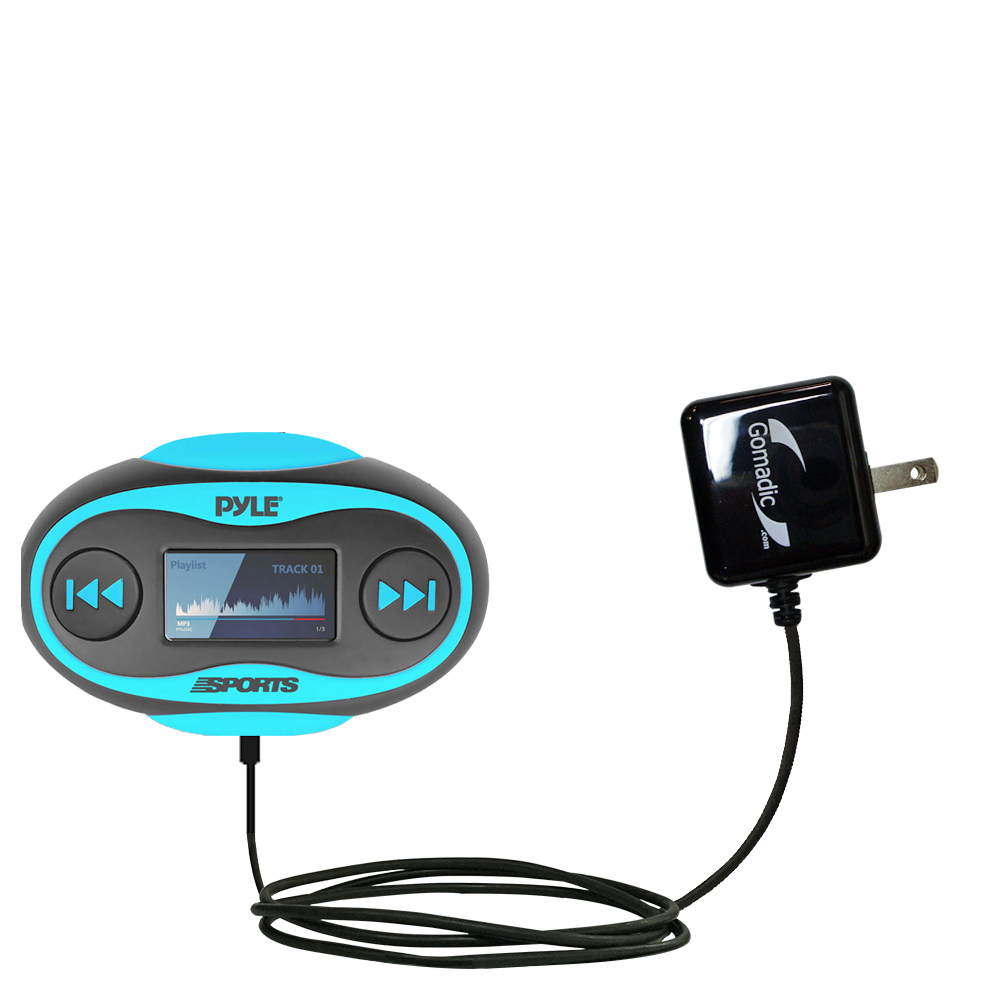Wall Charger compatible with the Pyle PSWP25BL Waterproof MP3