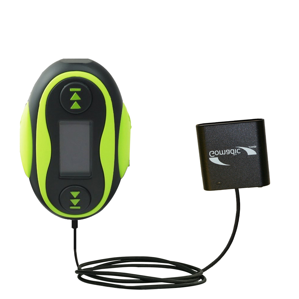 AA Battery Pack Charger compatible with the QQ-Tech Waterproof MP3 Player