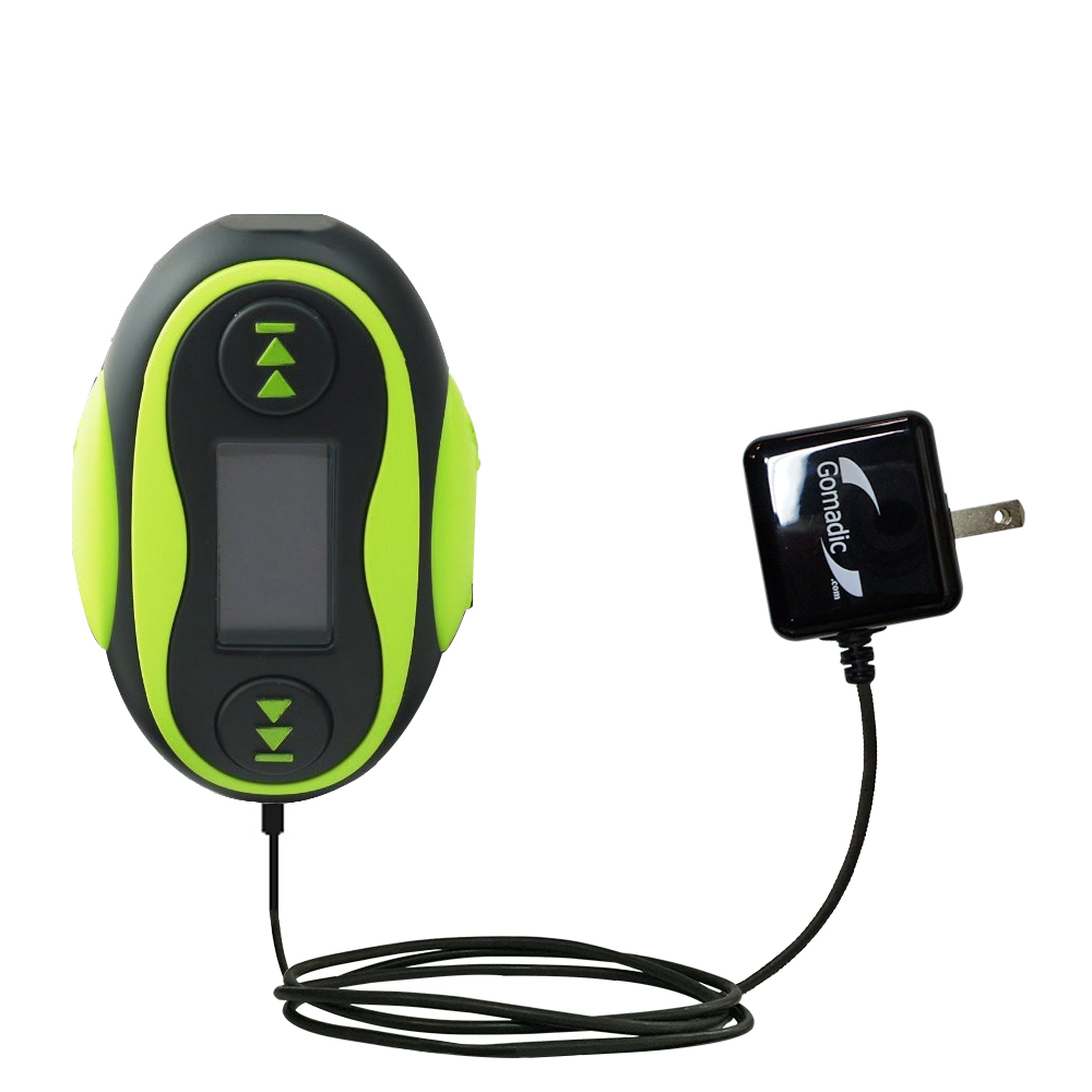 Wall Charger compatible with the QQ-Tech Waterproof MP3 Player