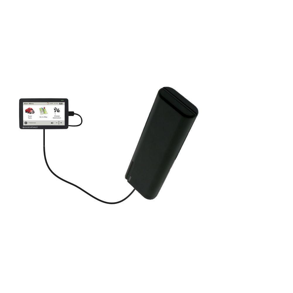 AA Battery Pack Charger compatible with the Rand McNally IntelliRoute TND 530