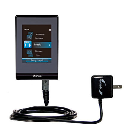 Wall Charger compatible with the RCA SL5008 LYRA Slider Media Player