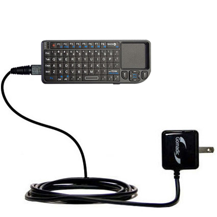 Wall Charger compatible with the Rii Mini Wireless Keyboard Touchpad
