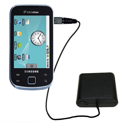 AA Battery Pack Charger compatible with the Samsung Acclaim