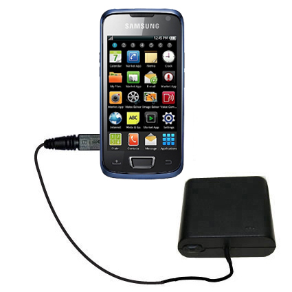 AA Battery Pack Charger compatible with the Samsung Beam I8520