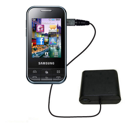 AA Battery Pack Charger compatible with the Samsung Chat 350