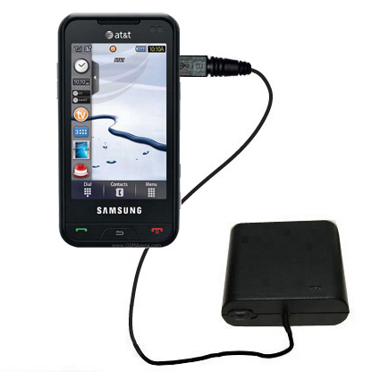 AA Battery Pack Charger compatible with the Samsung Eternity II