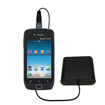 AA Battery Pack Charger compatible with the Samsung Exhibit 4G
