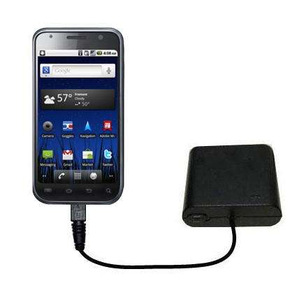 AA Battery Pack Charger compatible with the Samsung Galaxy 2