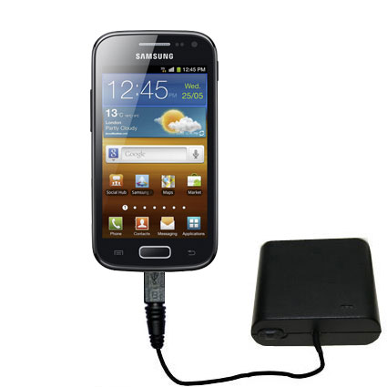AA Battery Pack Charger compatible with the Samsung Galaxy Ace 2