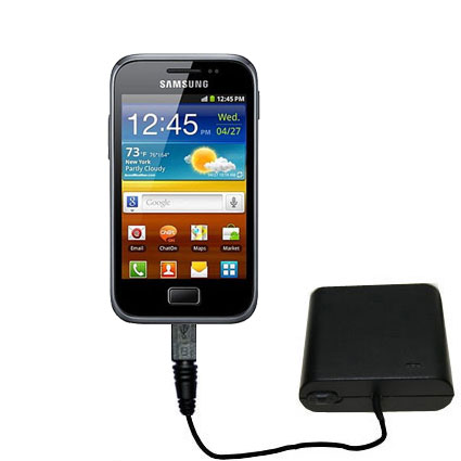 AA Battery Pack Charger compatible with the Samsung Galaxy Ace Plus