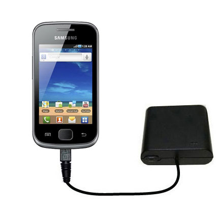 AA Battery Pack Charger compatible with the Samsung Galaxy Gio