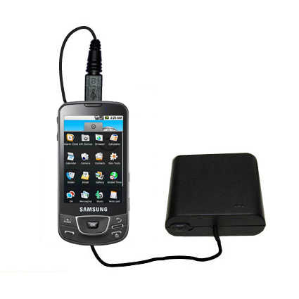 AA Battery Pack Charger compatible with the Samsung Galaxy I7500