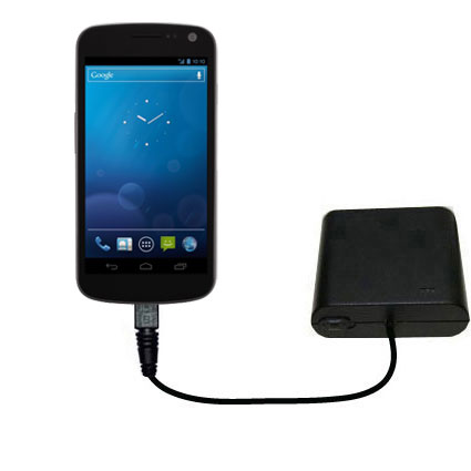 AA Battery Pack Charger compatible with the Samsung Galaxy Nexus CDMA