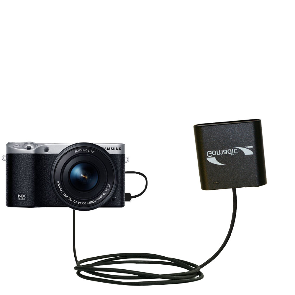 AA Battery Pack Charger compatible with the Samsung Galaxy NX500