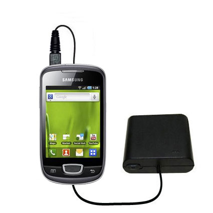 AA Battery Pack Charger compatible with the Samsung Galaxy pop