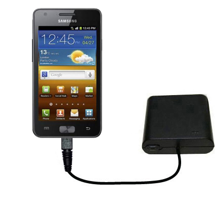 AA Battery Pack Charger compatible with the Samsung Galaxy R