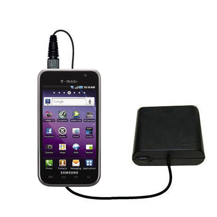 AA Battery Pack Charger compatible with the Samsung Galaxy S 4G
