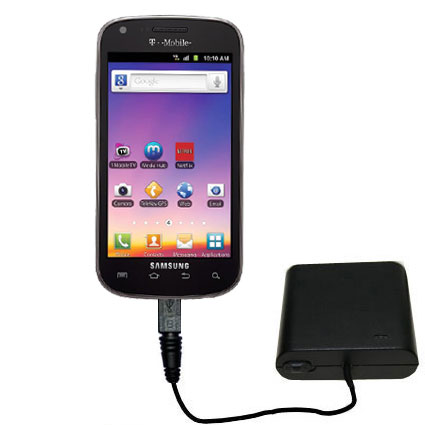 AA Battery Pack Charger compatible with the Samsung Galaxy S Blaze / SGH-T769