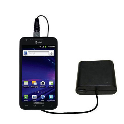 AA Battery Pack Charger compatible with the Samsung Galaxy S II Skyrocket