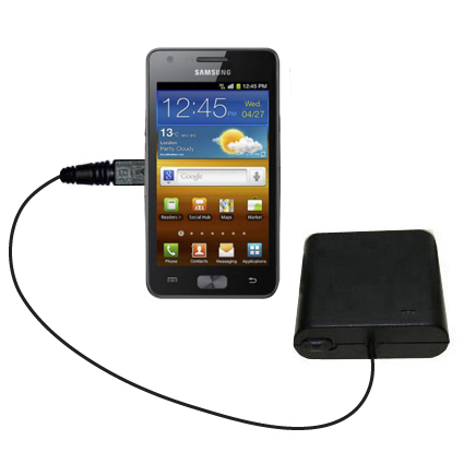 AA Battery Pack Charger compatible with the Samsung Galaxy W